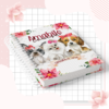 Caderneta de Saúde e Vacinação Personalizada com Capa Dura - Cachorrinhos Pet Girl