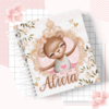 Álbum de Fotos e Recordações / Livro do Bebê - Ursinha Princesa II
