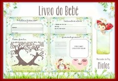 Álbum de Fotos e Recordações / Livro do Bebê - Joaninha - comprar online