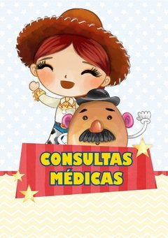 Caderneta de Saúde e Vacinação Personalizada com Capa Dura - Toy Story na internet
