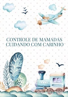Imagem do Caderneta de Saúde e Vacinação Personalizada com Capa Dura - Trenzinho