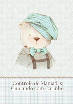 Imagem do Caderneta de Saúde e Vacinação Personalizada com Capa Dura - Ursinho Vintage