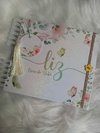 Albúm de Fotos e Recordações / Livro do Bebê Borboletas Floral