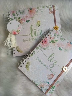Combo Caderneta de Saúde + Livro do Bebê Borboletas Floral