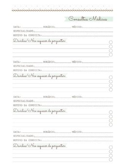 Caderneta de Saúde e Vacinação Personalizada com Capa Dura - Floresta Boho - comprar online