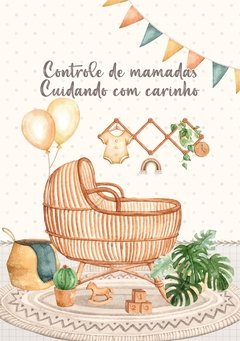 Imagem do Caderneta de Saúde e Vacinação Personalizada com Capa Dura - Quarto Boho