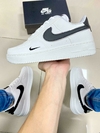 Air Force 1 Premium Branco/Prata/Preto