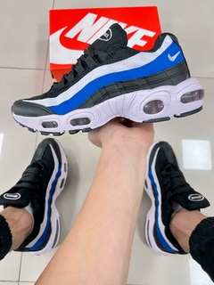 Nike Air Max 95 Preto/Branco/Azul