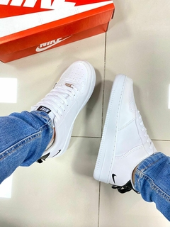 Nike Air Force 1 Branco/Preto - loja online