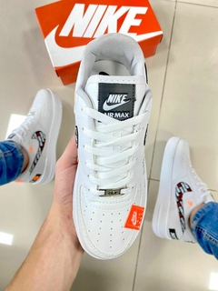 Nike Air Force Just do It Branco/Laranja - comprar online