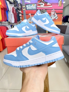 Dunk Low Infantil Azul Pastel