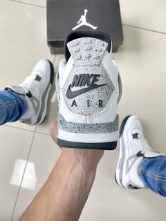 Air jordan 4 premium branco/preto - Drop TM