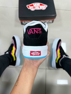 Vans Wayvee Preto/Azul na internet