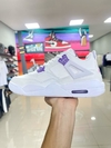 Nike air jordan 4 branco/roxo