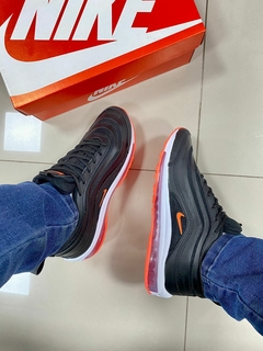 Nike Air Max 97 Preto/laranja - loja online