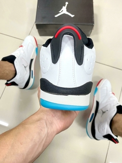 Nike Air Jordan 5 Branco/Azul na internet