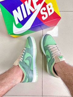 Dunk Low premium Verde/Bege - loja online