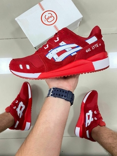 Asics Gel Lyte Premium Vermelho