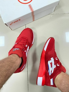 Asics Gel Lyte Premium Vermelho - loja online