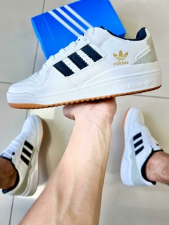 Adidas Forum Premium Branco/Caramelo