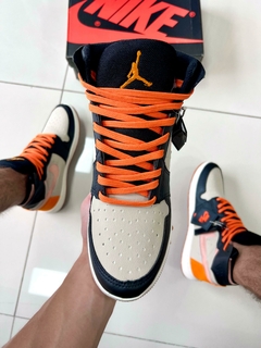 Air Jordan 1 Premium Bege/Laranja - comprar online