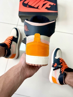 Air Jordan 1 Premium Bege/Laranja na internet