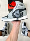 Air Jordan 1 Premium Preto/Cinza