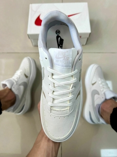 Air Force Gamma Premium Branco/Cinza - comprar online