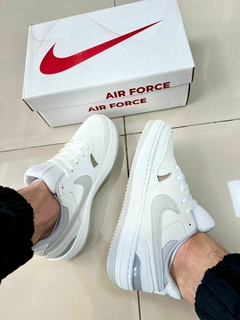 Air Force Gamma Premium Branco/Cinza - loja online