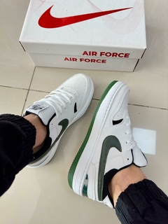 Air Force Gamma Premium Branco/Verde - loja online