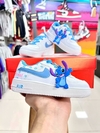 Nike Air Force Infantil Stitch Branco/Azul