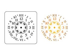 EQ STENCIL 30x30 (1007) reloj doble