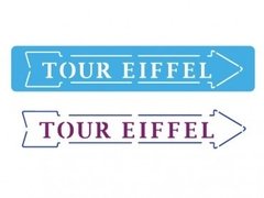 EQ STENCIL CHICO (736) FLECHA TOUR EIFFEL