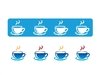 EQ STENCIL CHICO (704) COFFEE CUP