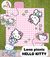 LONA VALIJITA DE PICNIC HELLO KITTY