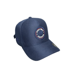 ABA CURVA MODELO AMERICANO MARINHO RAPPER JOE BORDADO - comprar online