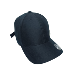 SNAPBACK ABA CURVA MODELO COREANO PRETO COM BOTON - comprar online