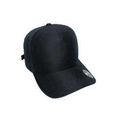 BONÉ LISO ABA CURVA MODELO AMERICANO PRETO - comprar online