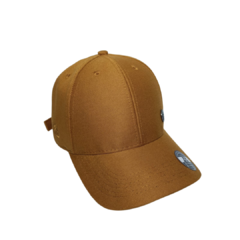 SNAPBACK ABA CURVA MODELO COREANO OCRE COM BOTON - comprar online