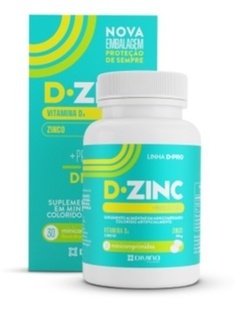 DIVINA D-ZINC VIT D 2000UI+ZINCO 30MG C/30 COMP