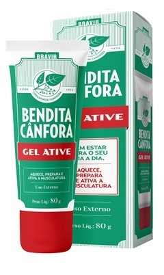 BRAVIR CANFORA GEL ATIVE 80GR