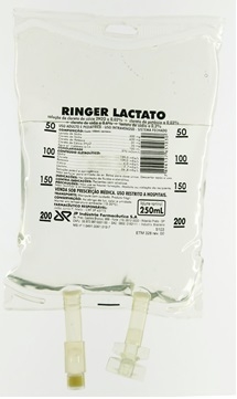 JP SOL INJ RINGER C/ LACTATO 250 ML