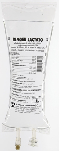 JP SOL INJ RINGER C/ LACTATO 1000 ML