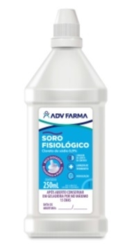 ADV SORO FISIOLOGICO 250 ML (MULTIPLO 24)