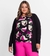 Cardigan plus size feminino preto bolso G1/G2/G3/G4 - loja online