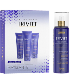 Kit Trivit Matizante 4pçs: Fluido Escova + Kit H.C. Matizante