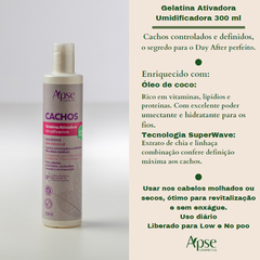 Gelatina Ativadora e Umidificadora Apice Cachos 300ml - comprar online