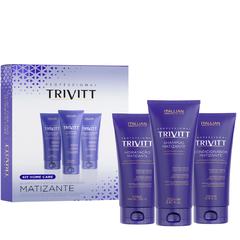 Kit Trivitt 4pçs: Kit Home Care Matizante + Reparador De Pontas - comprar online