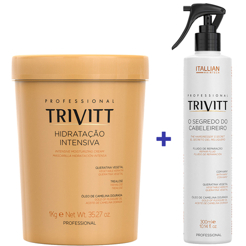 O segredo do cabeleireiro – Kit Profissional completo Hidratação