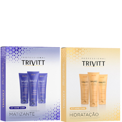 Kit Trivitt 6pcs: Home Care Matizante + Home Care Hidratação